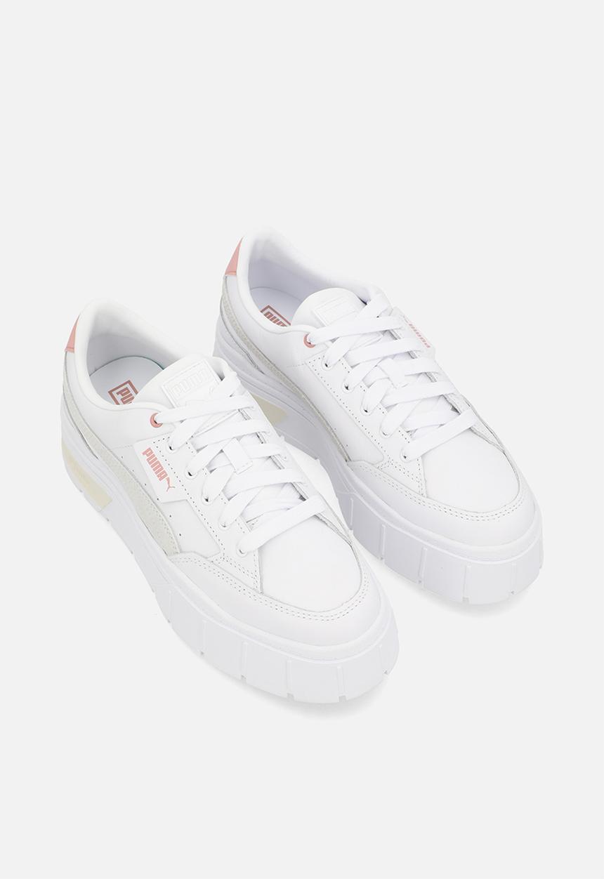 PUMA - Mayze Stack - Puma white-Future Pink