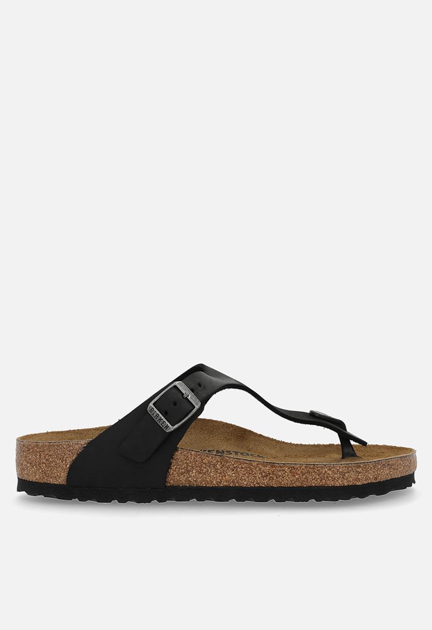 Birkenstock - Gizeh bs oiled leather - black