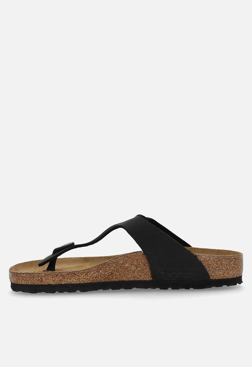 Birkenstock - Gizeh bs oiled leather - black