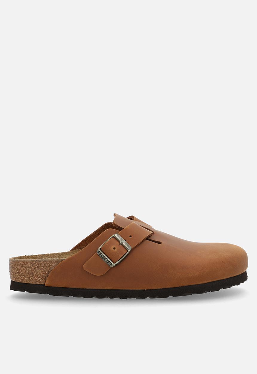 Birkenstock - Boston narrow BS oiled leather - cognac