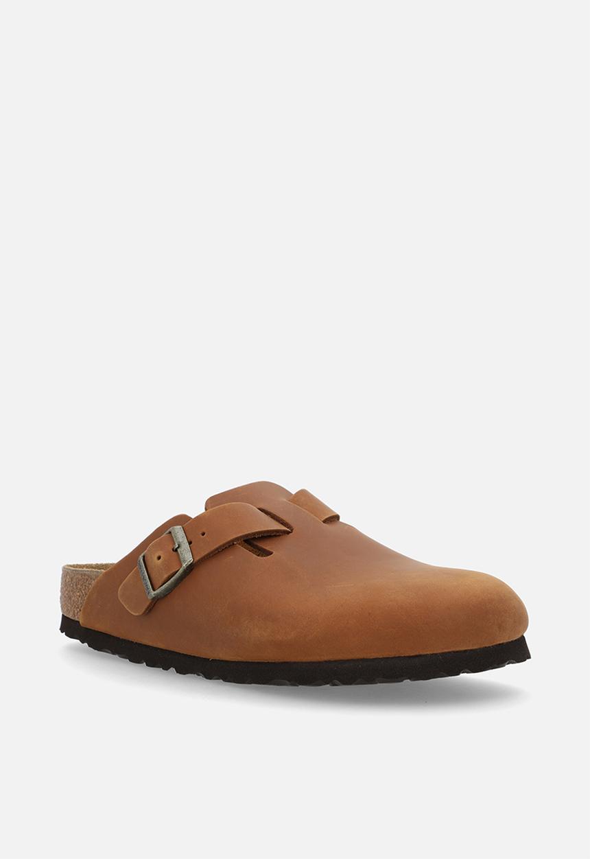 Birkenstock - Boston narrow BS oiled leather - cognac