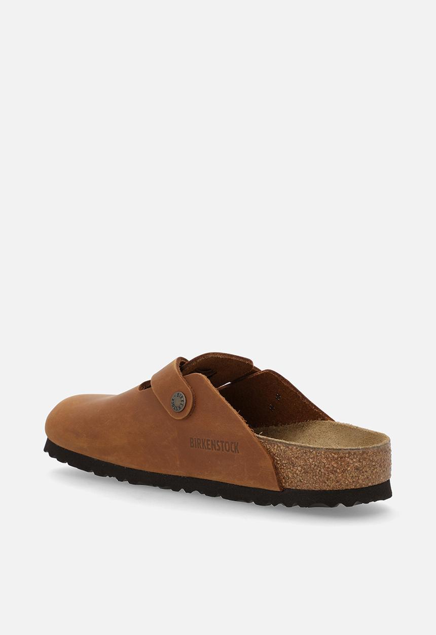 Birkenstock - Boston narrow BS oiled leather - cognac