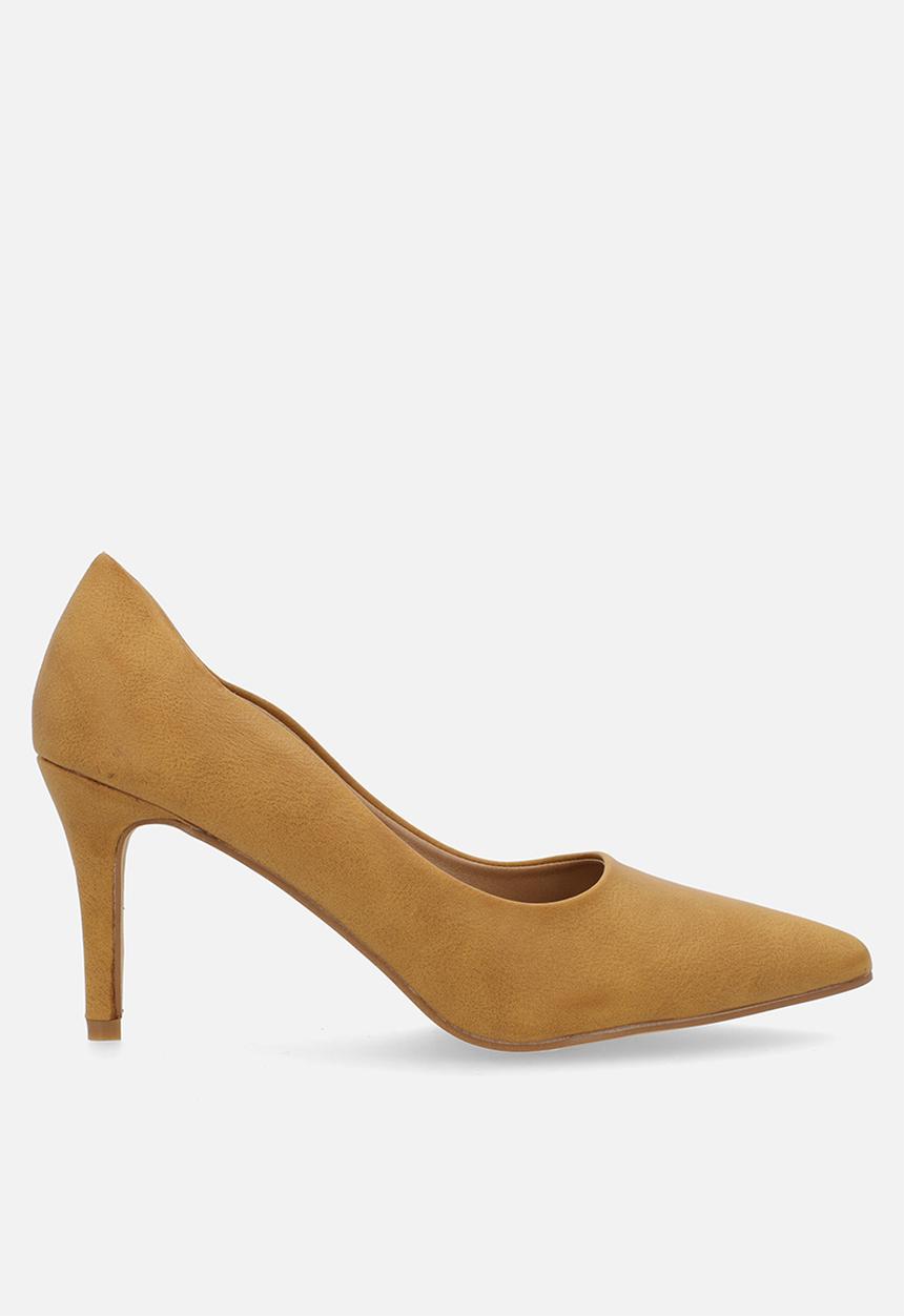 Madison® - Penny scalloped heel - tan