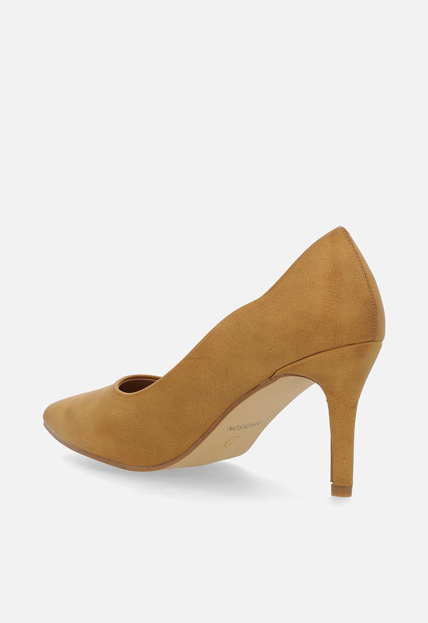 Madison® - Penny scalloped heel - tan