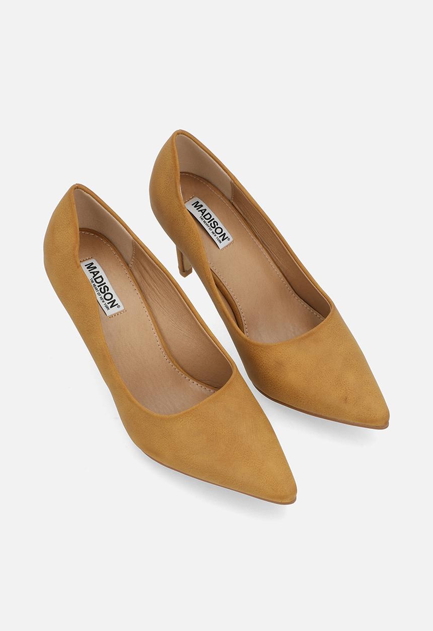 Madison® - Penny scalloped heel - tan