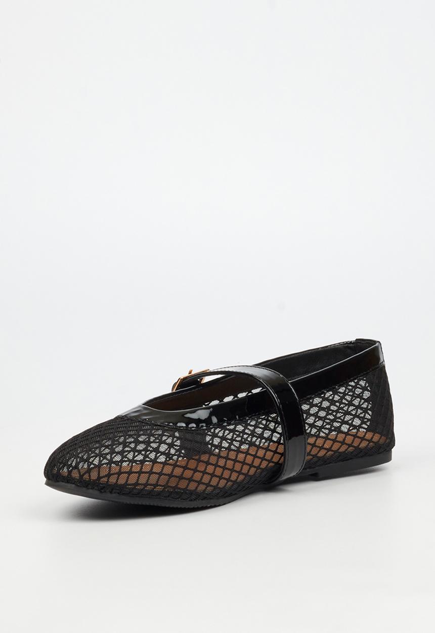 Miss Black - Ayanda 1 mesh pump - black