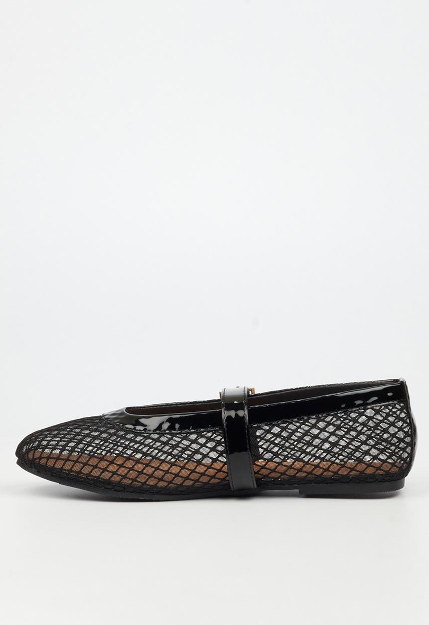 Miss Black - Ayanda 1 mesh pump - black