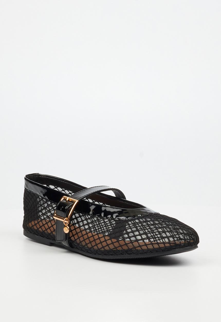 Miss Black - Ayanda 1 mesh pump - black