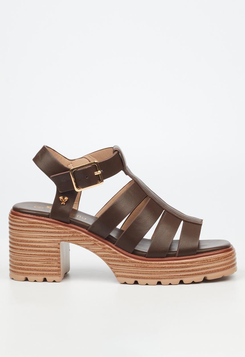 Butterfly Feet - Cambria 1 heel - chocolate