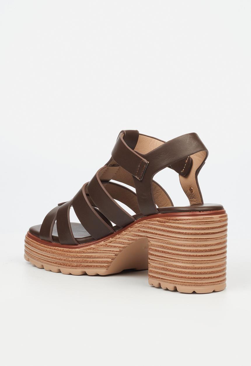 Butterfly Feet - Cambria 1 heel - chocolate