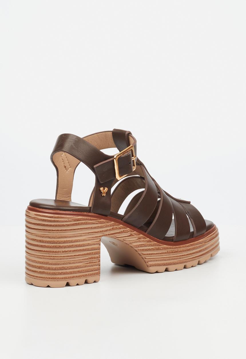Butterfly Feet - Cambria 1 heel - chocolate