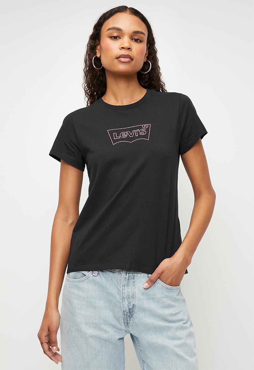 Levi’s® - Perfect T-Shirt Rhinestone - Jet black
