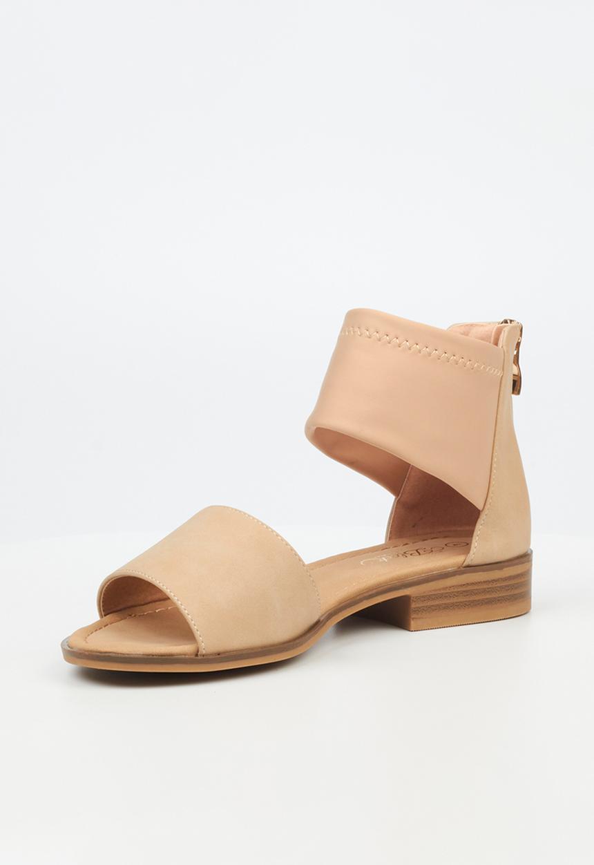 Miss Black - Micah 6 elastic sandal - neutral