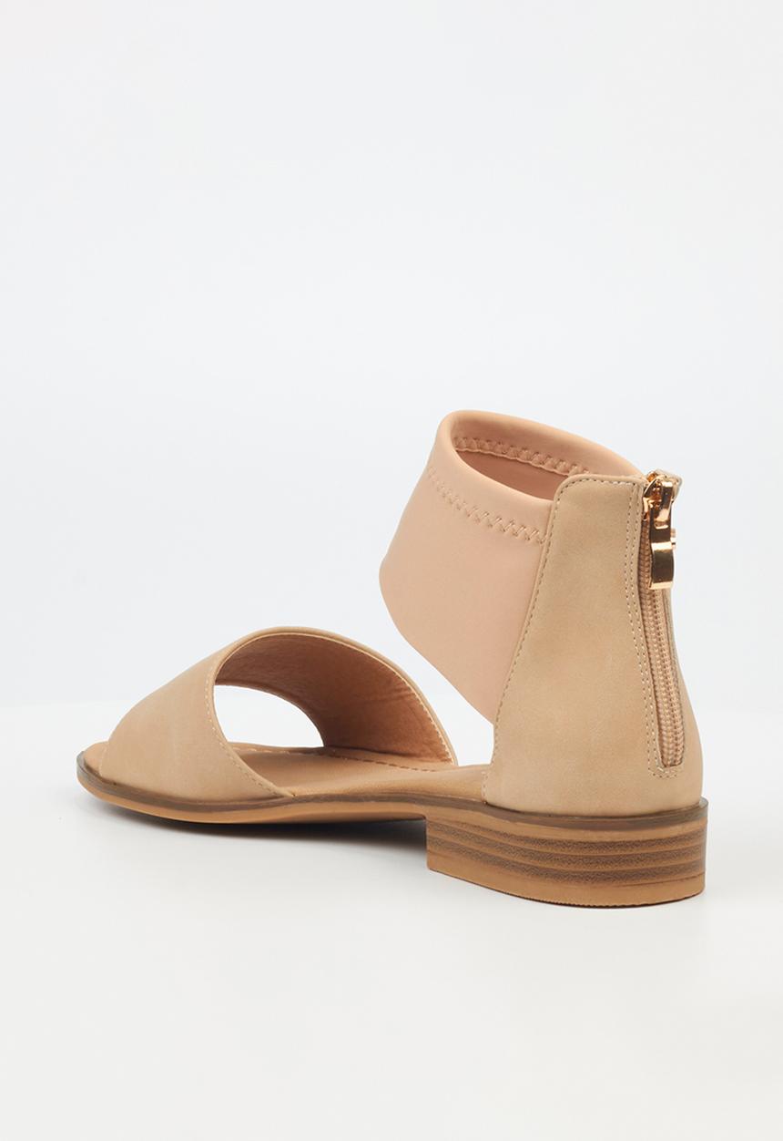 Miss Black - Micah 6 elastic sandal - neutral