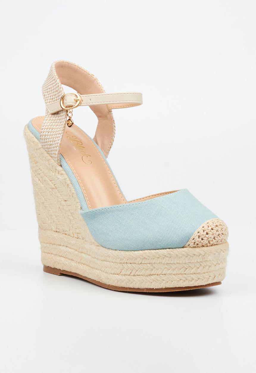 Miss Black - Moniker 9 heel - blue denim