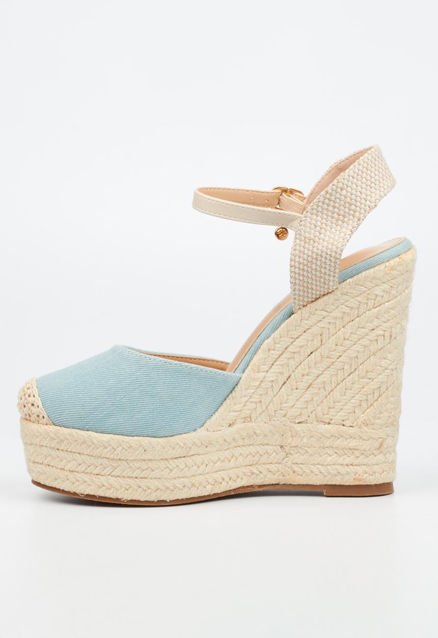Miss Black - Moniker 9 heel - blue denim