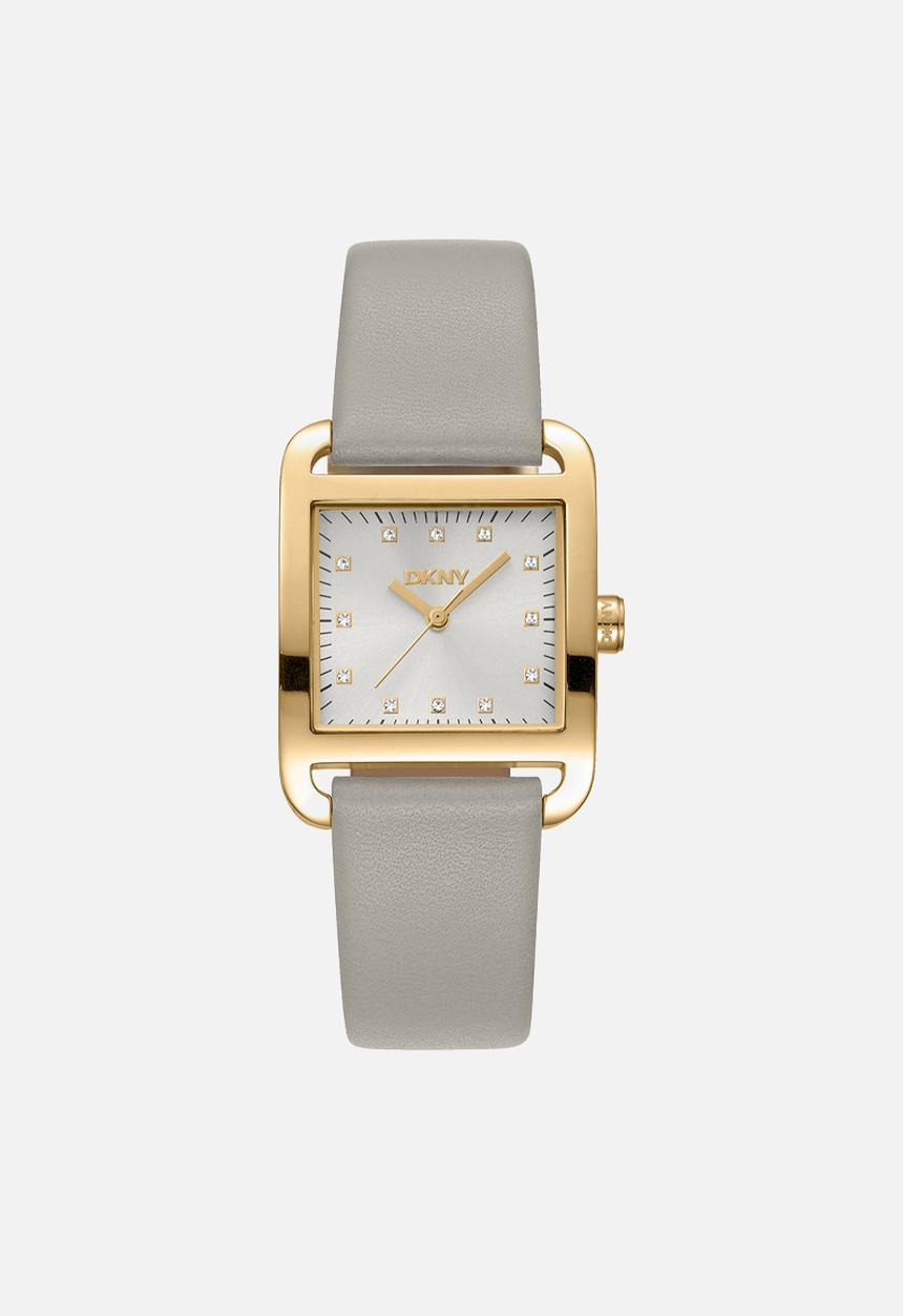 DKNY - DKNY DK1L004L0025 Damenuhr City Midi 34mm Watch- Grey