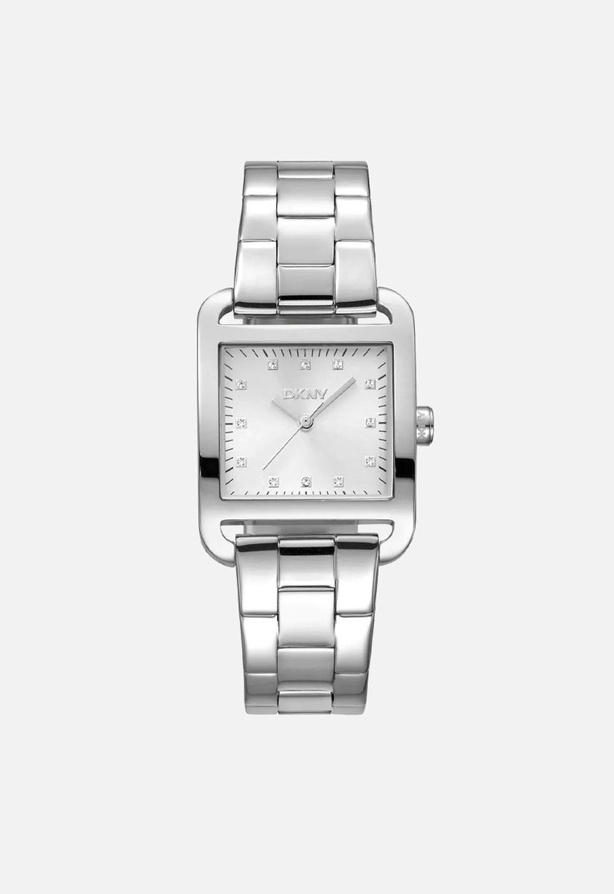 DKNY - DKNY DK1L004M0045 Iconic City Midi 34mm Watch- Silver