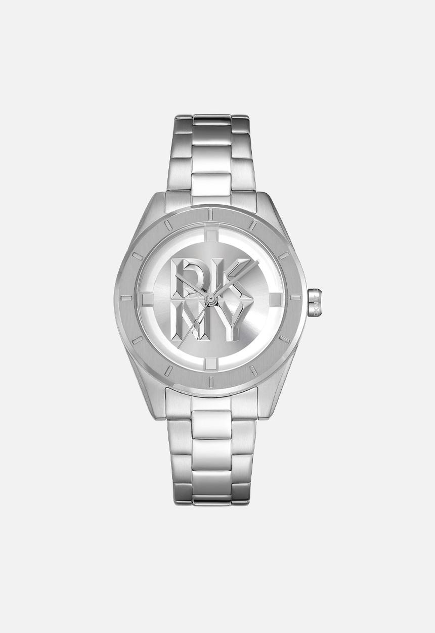 DKNY - DKNY DK1L016M0045 Chambers Midi 34mm Watch- Silver