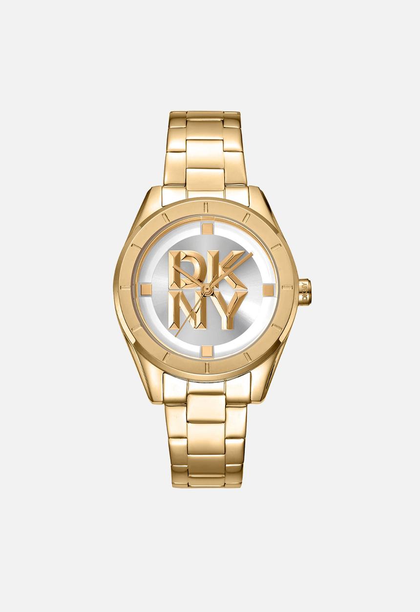 DKNY - DKNY DK1L016M0065 Chambers Midi 34mm Watch- Gold