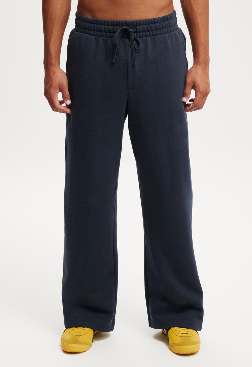 Cotton On - Super Baggy Track Pant - True Navy