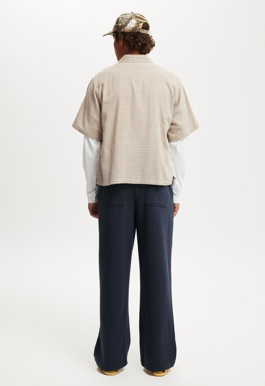 Cotton On - Super Baggy Track Pant - True Navy