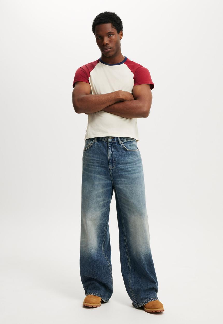 Cotton On - Super Baggy Jean - Vice Blue