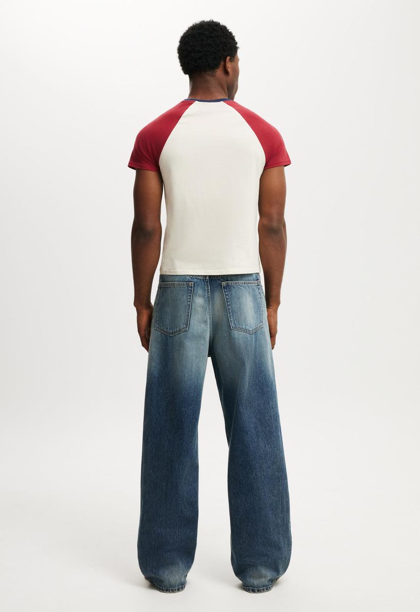 Cotton On - Super Baggy Jean - Vice Blue