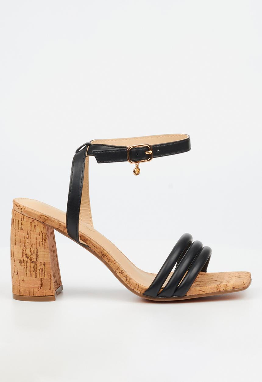 Miss Black - Seona 1 heel - black combo