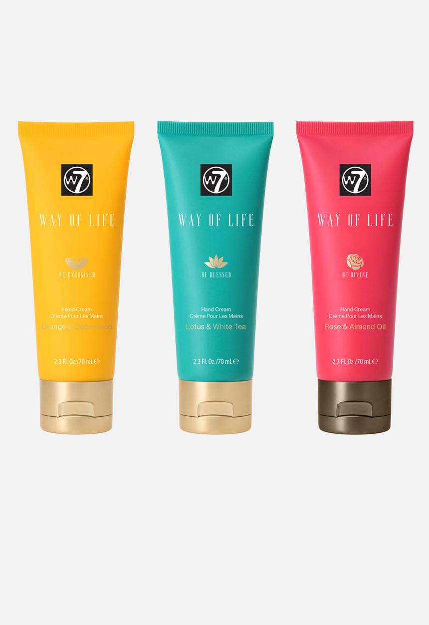 W7 Cosmetics - Way of Life Hand Cream 70ml - Be Blessed /Lotus&WT