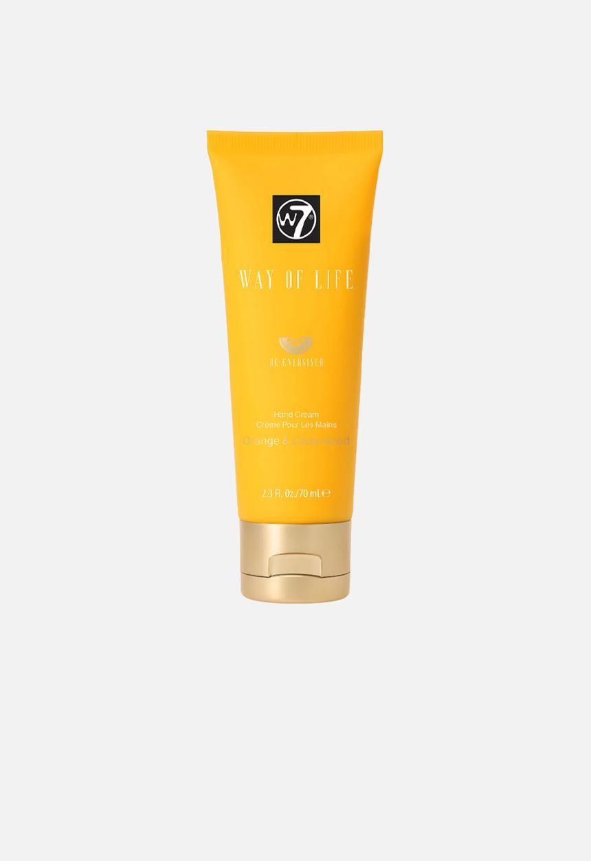 W7 Cosmetics - Way of Life Hand Cream 70ml - Be Energised/Orang&Ced