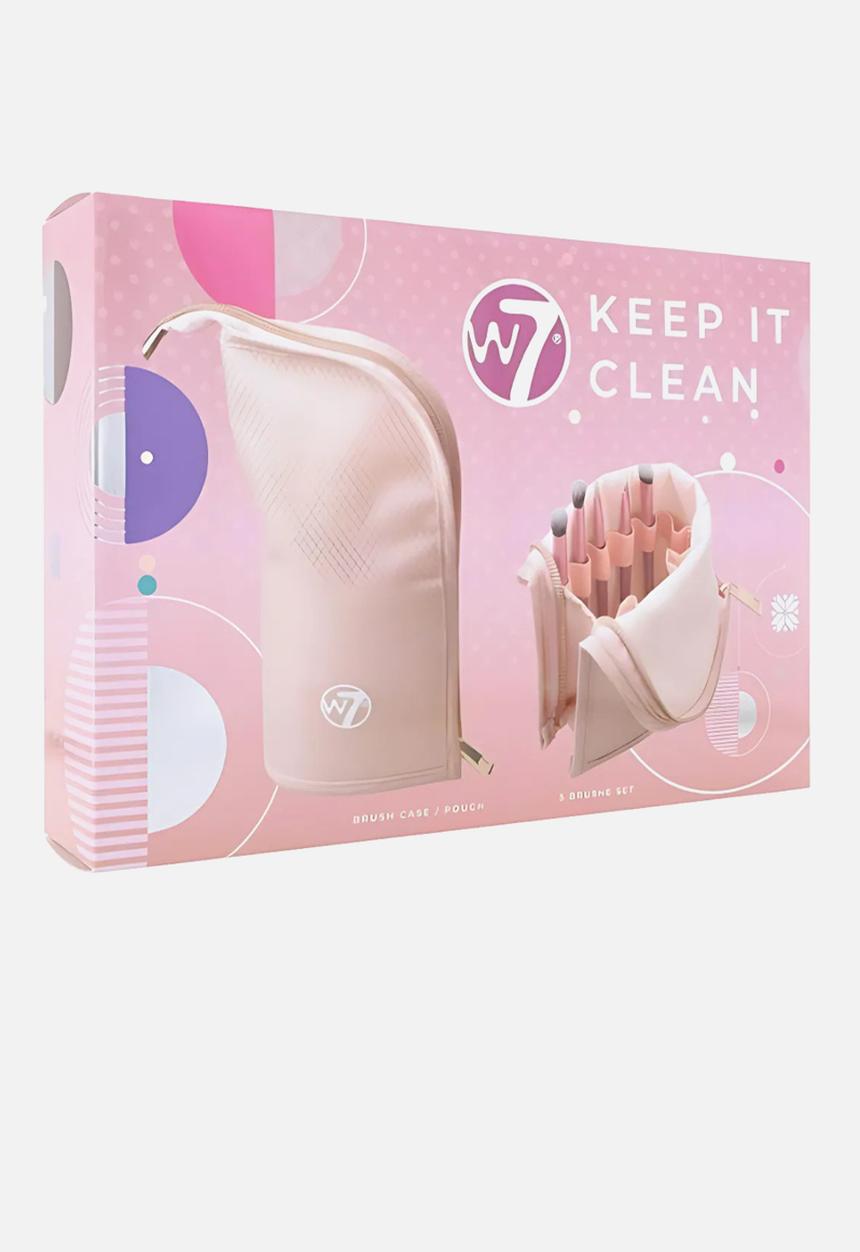 W7 Cosmetics - Keep It Clean Brush Gift Set - Maquibeauty