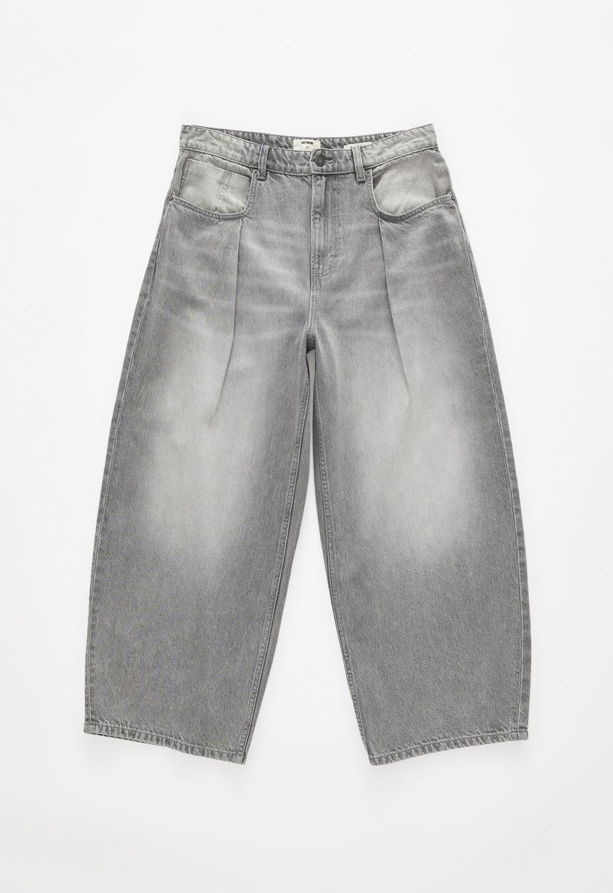 Cotton On - Baggy Balloon Jean - Shady Grey