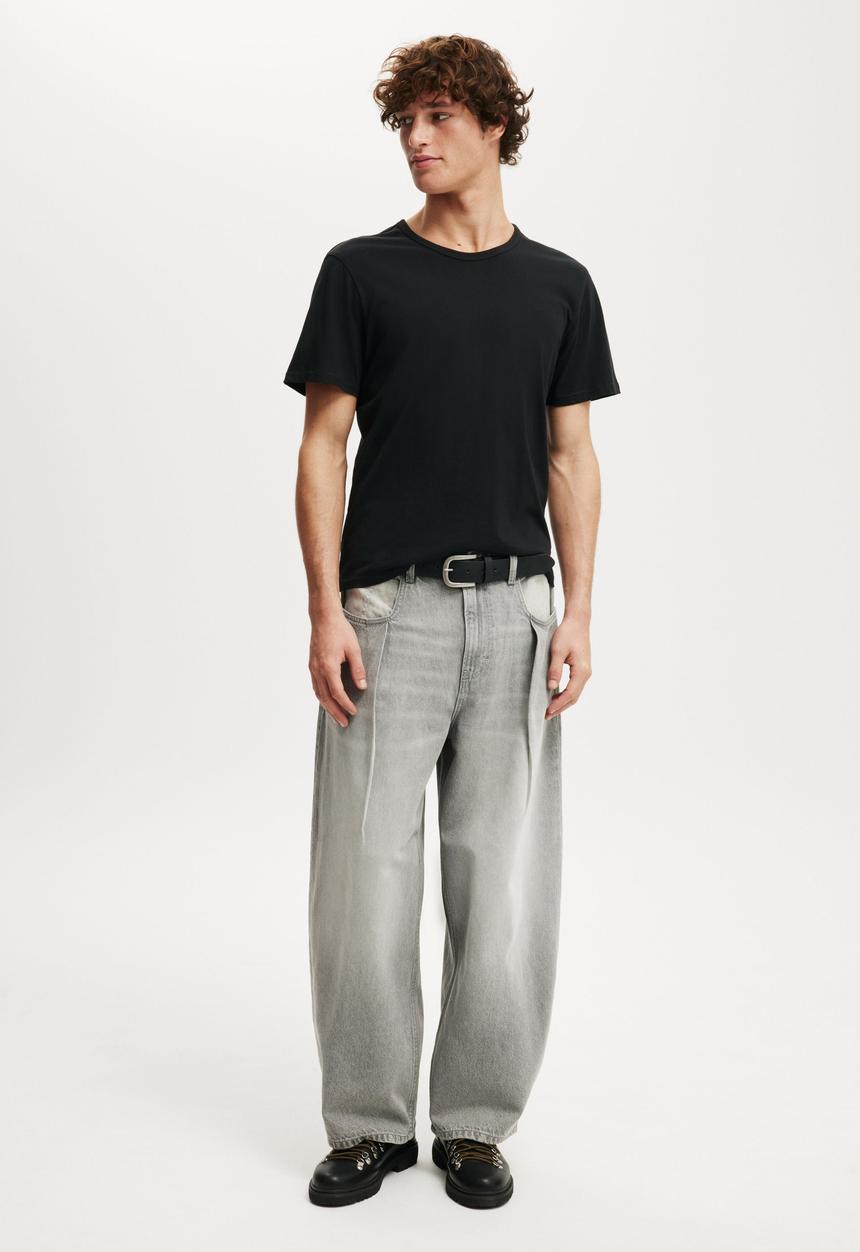 Cotton On - Baggy Balloon Jean - Shady Grey