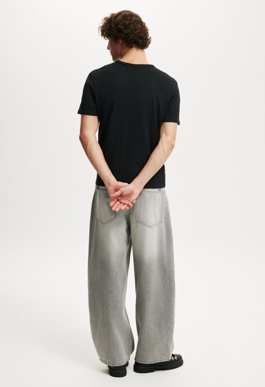 Cotton On - Baggy Balloon Jean - Shady Grey