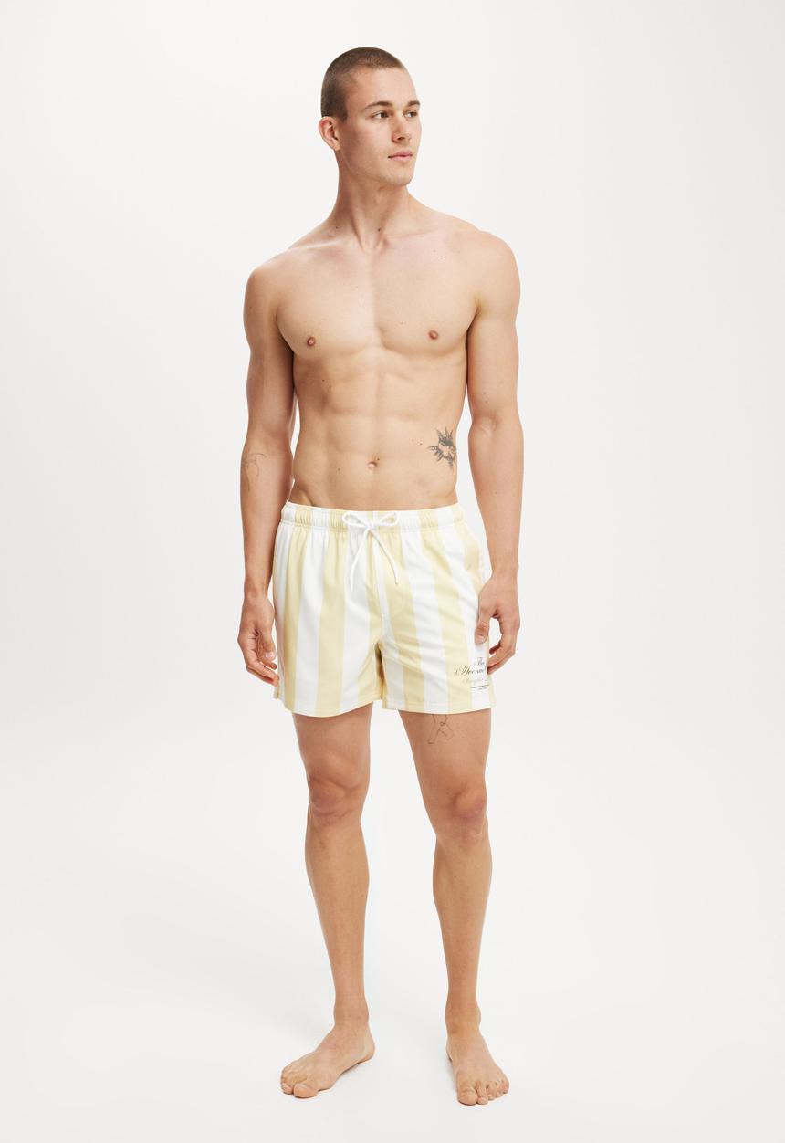Cotton On - Stretch Swim Short - Yellow The Avenue Oasis