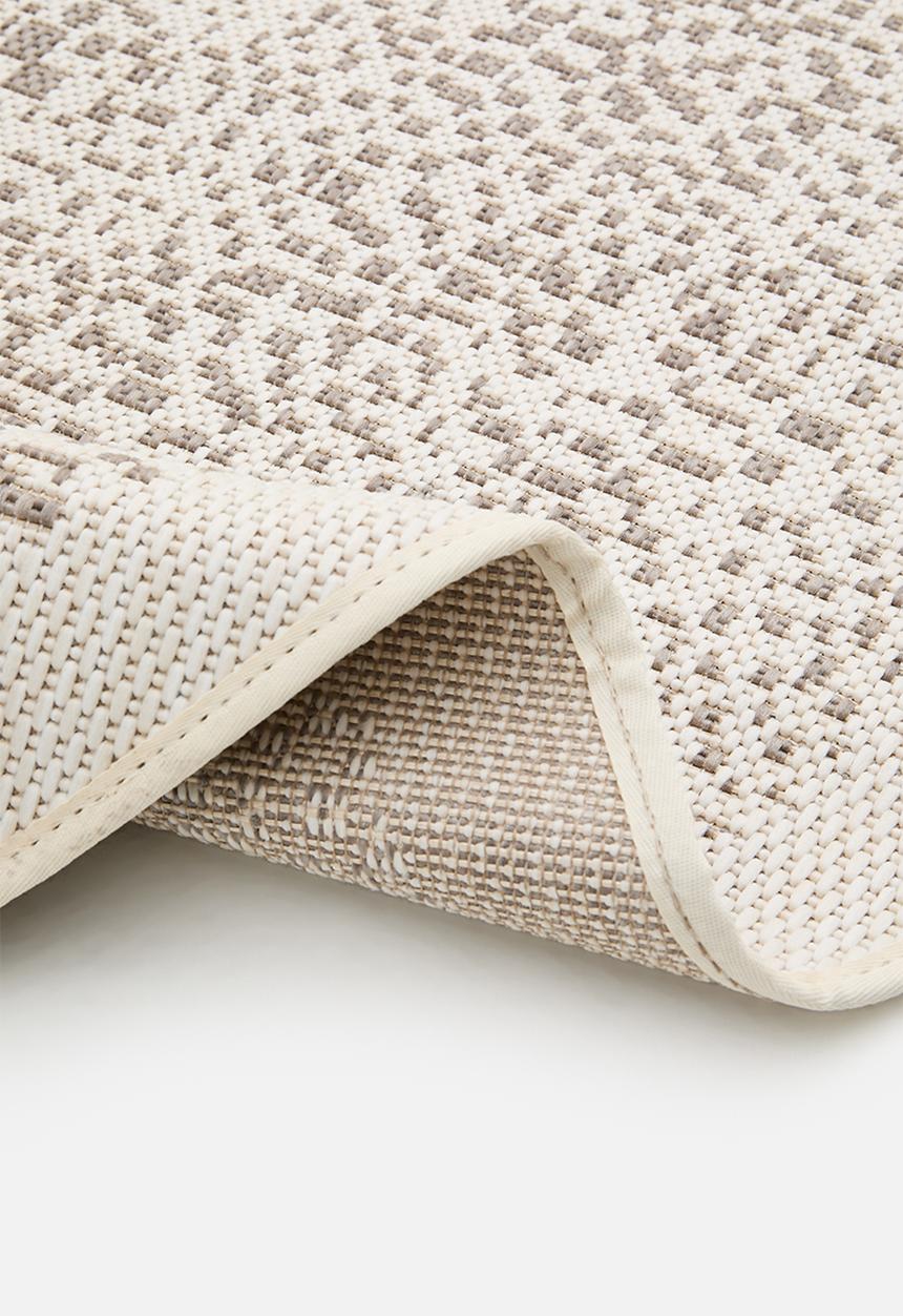 Fotakis - Dotted Round Outdoor/Indoor Rug Beige