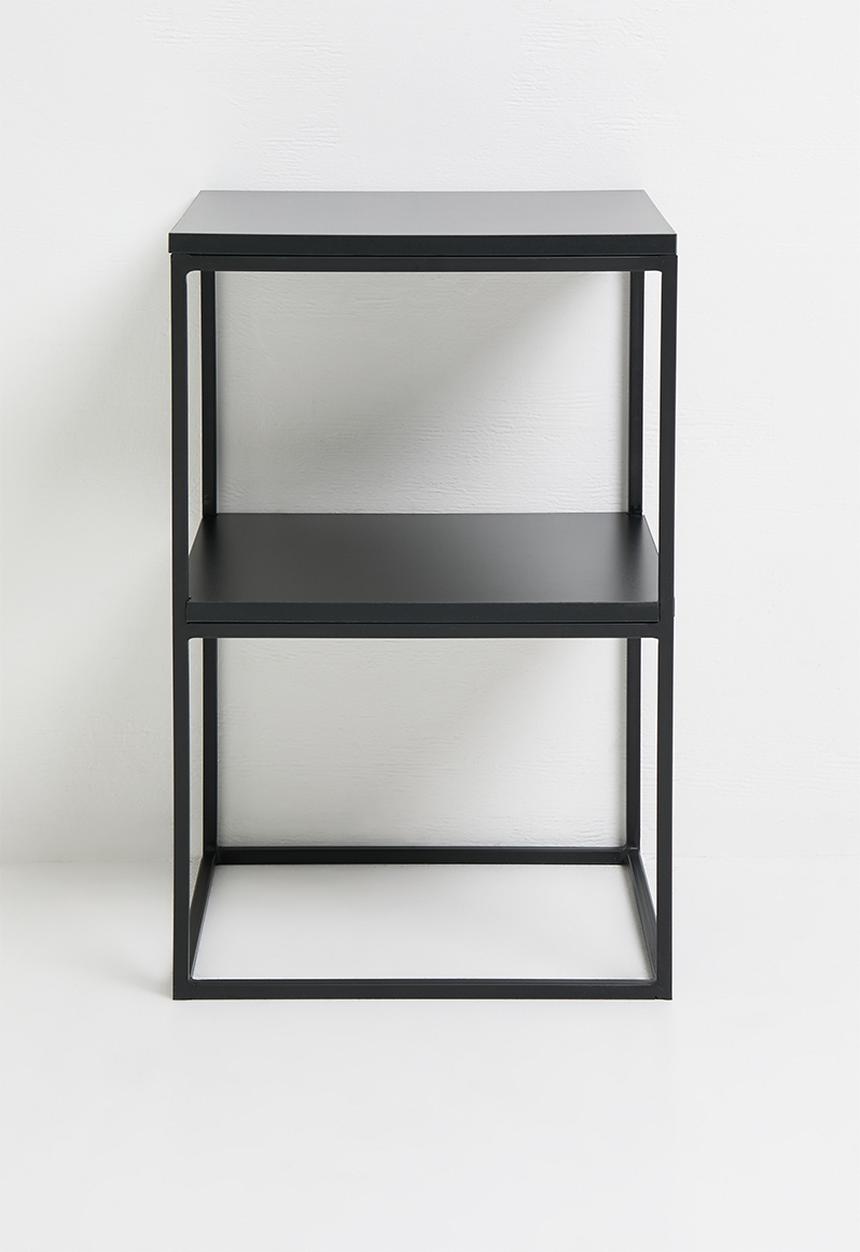 Native Decor - Slim Side Table - Black