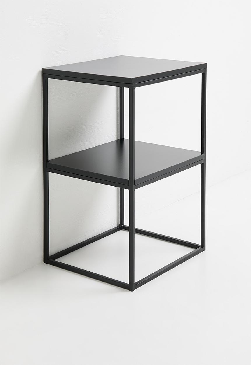 Native Decor - Slim Side Table - Black