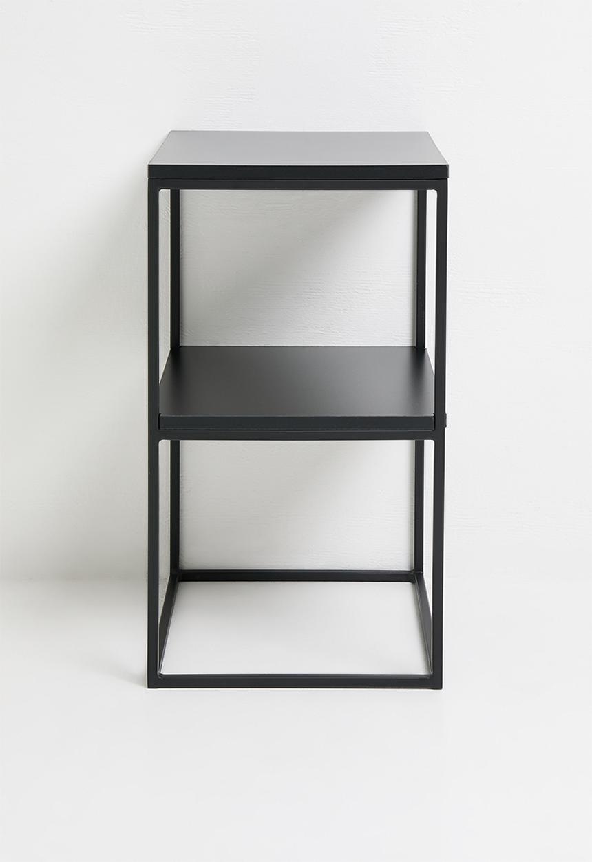 Native Decor - Slim Side Table - Black