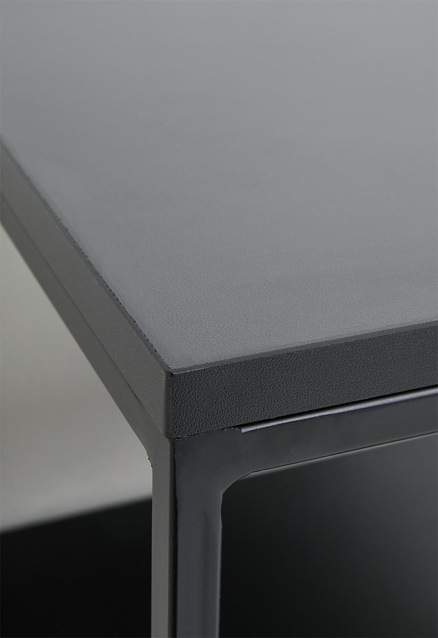 Native Decor - Slim Side Table - Black