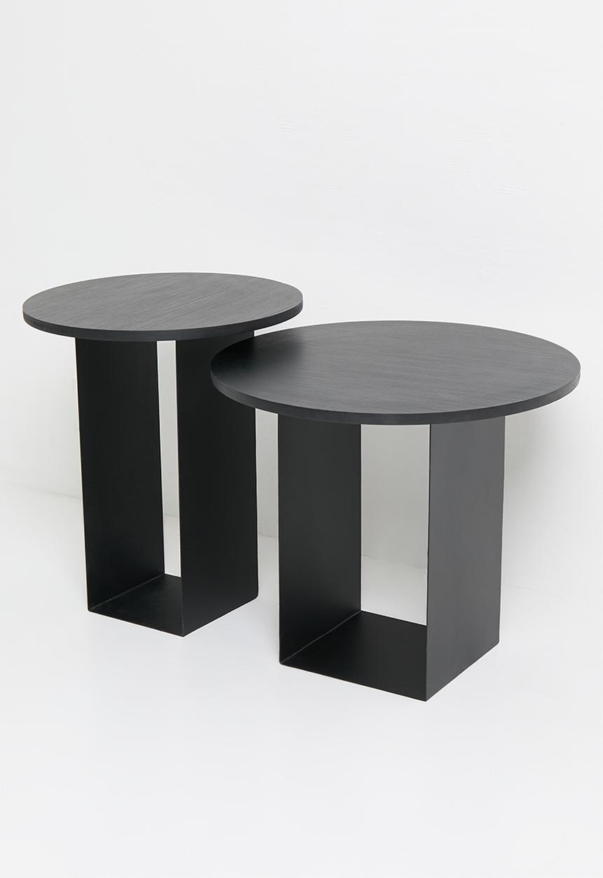 Native Decor - Quinn Nesting Table Set of 2 - Black