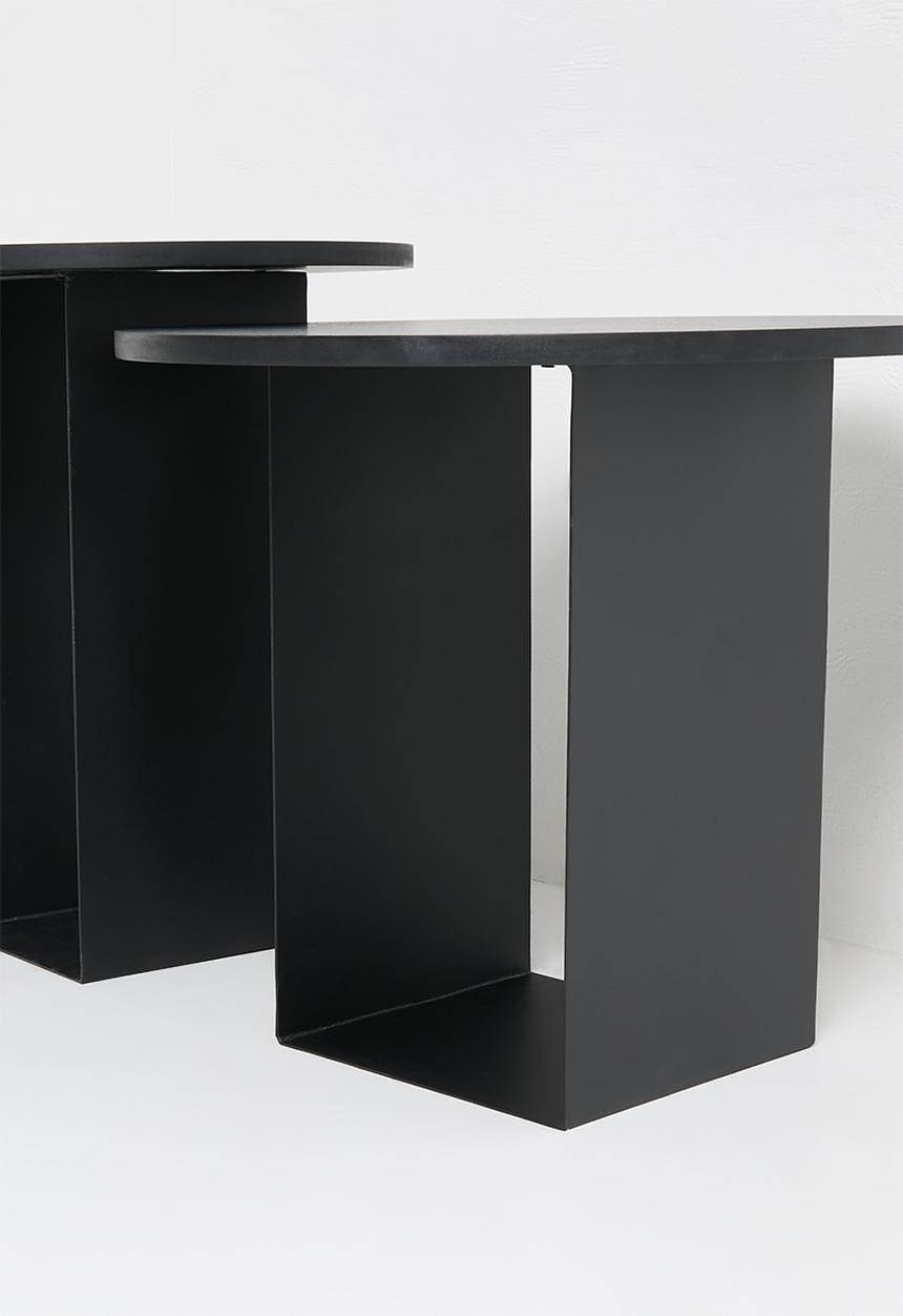 Native Decor - Quinn Nesting Table Set of 2 - Black