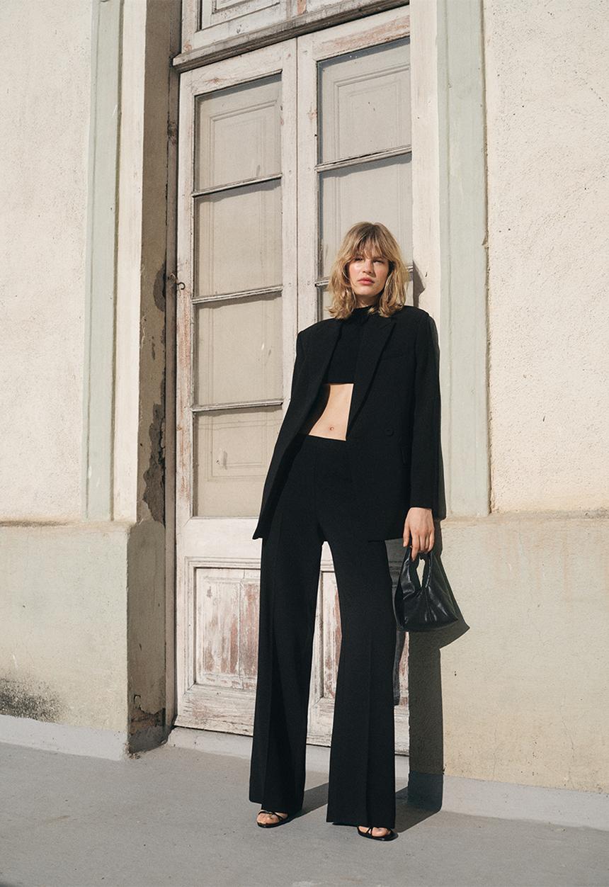 MANGO - Trousers Iguana - Black