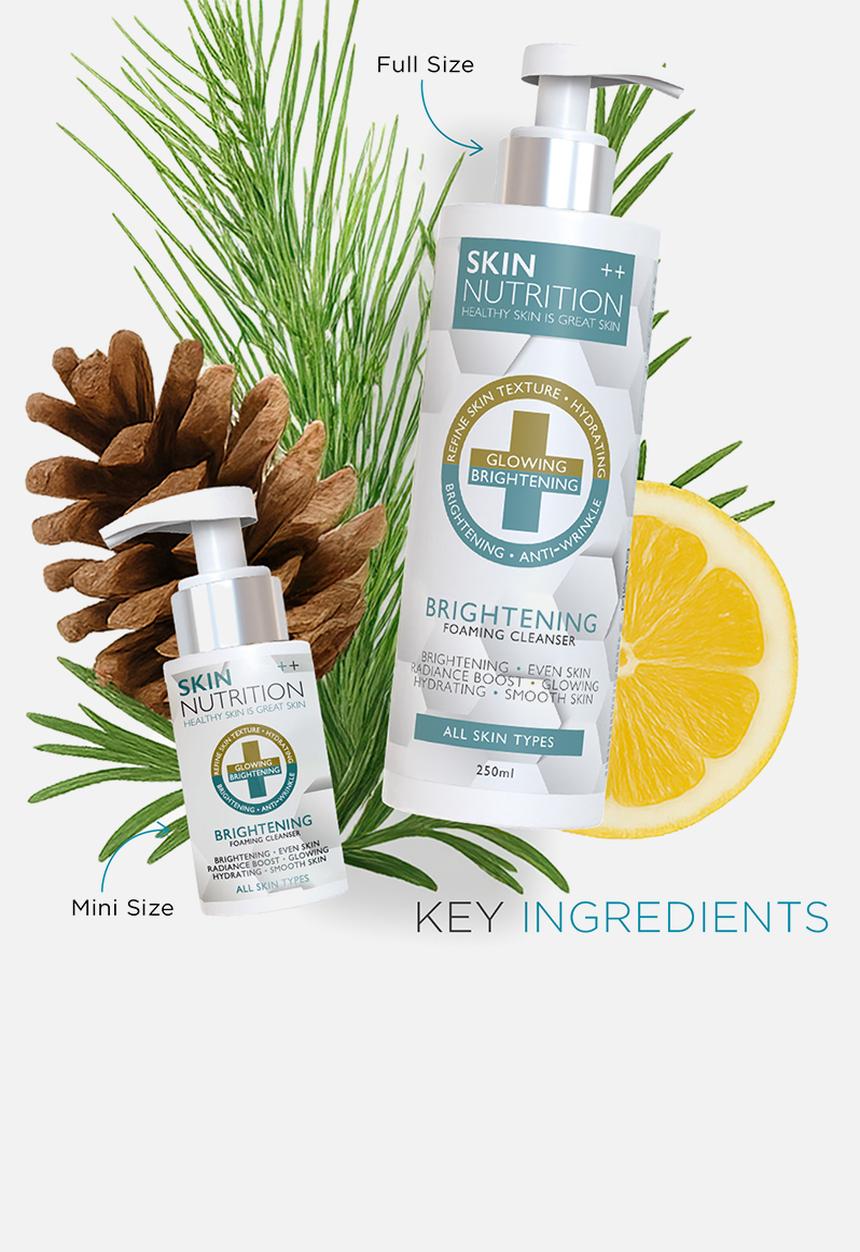 SKIN NUTRITION - Mini Brightening Foaming Cleanser - 50ml