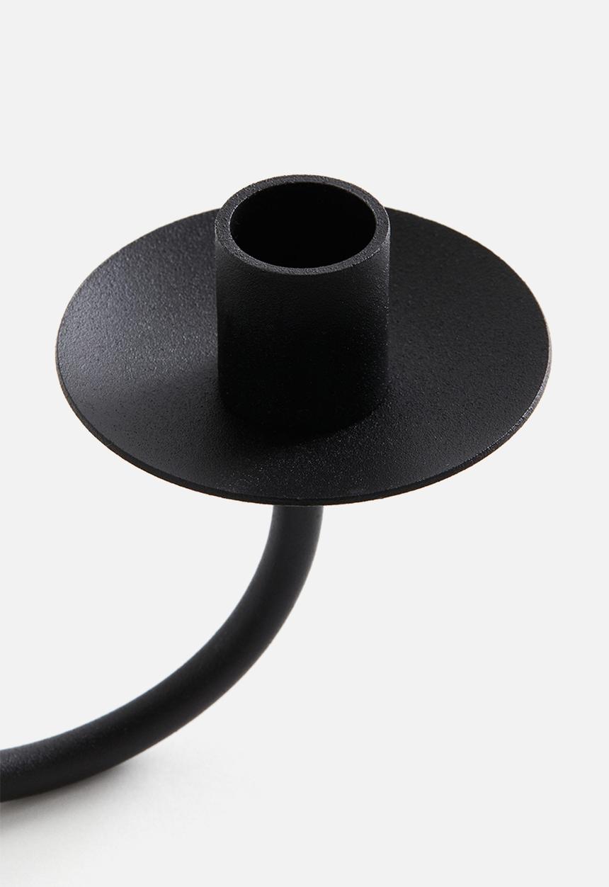 H&M - Large metal sconce - black
