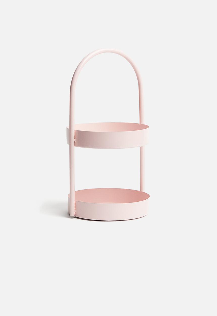H&M - Two-tiered tray - light pink