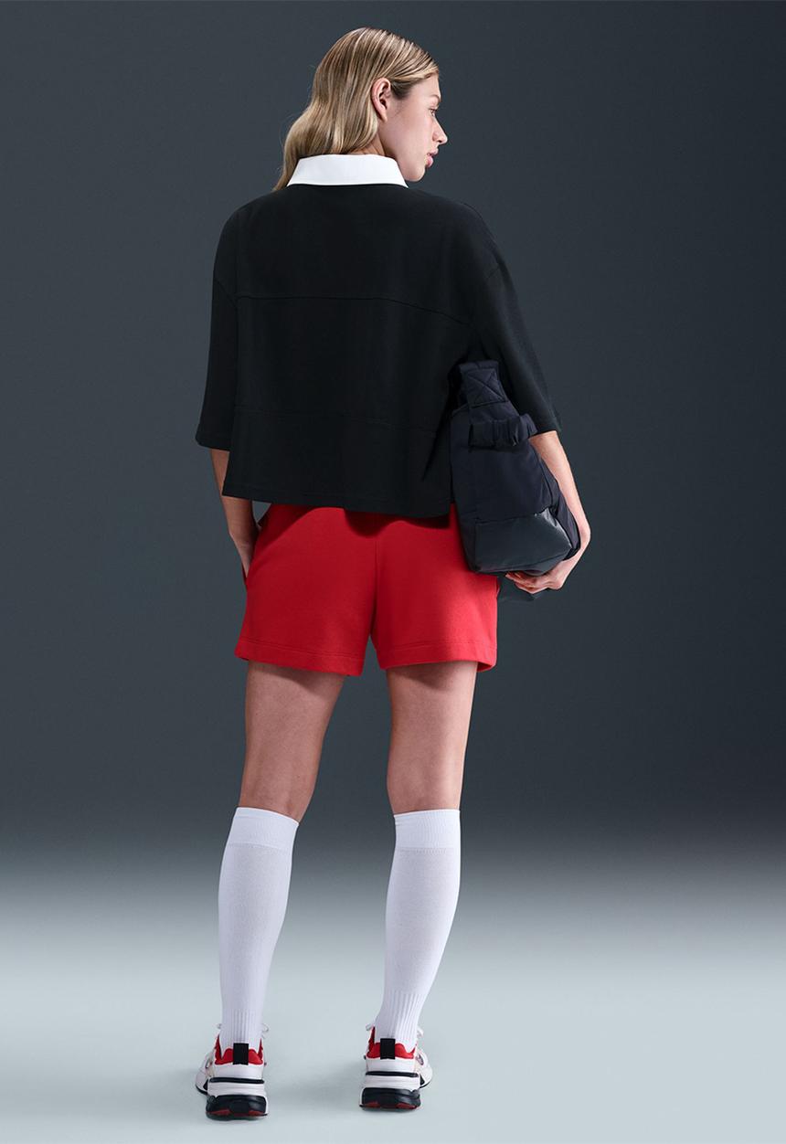 Nike - Oversized Short-Sleeve Polo Top