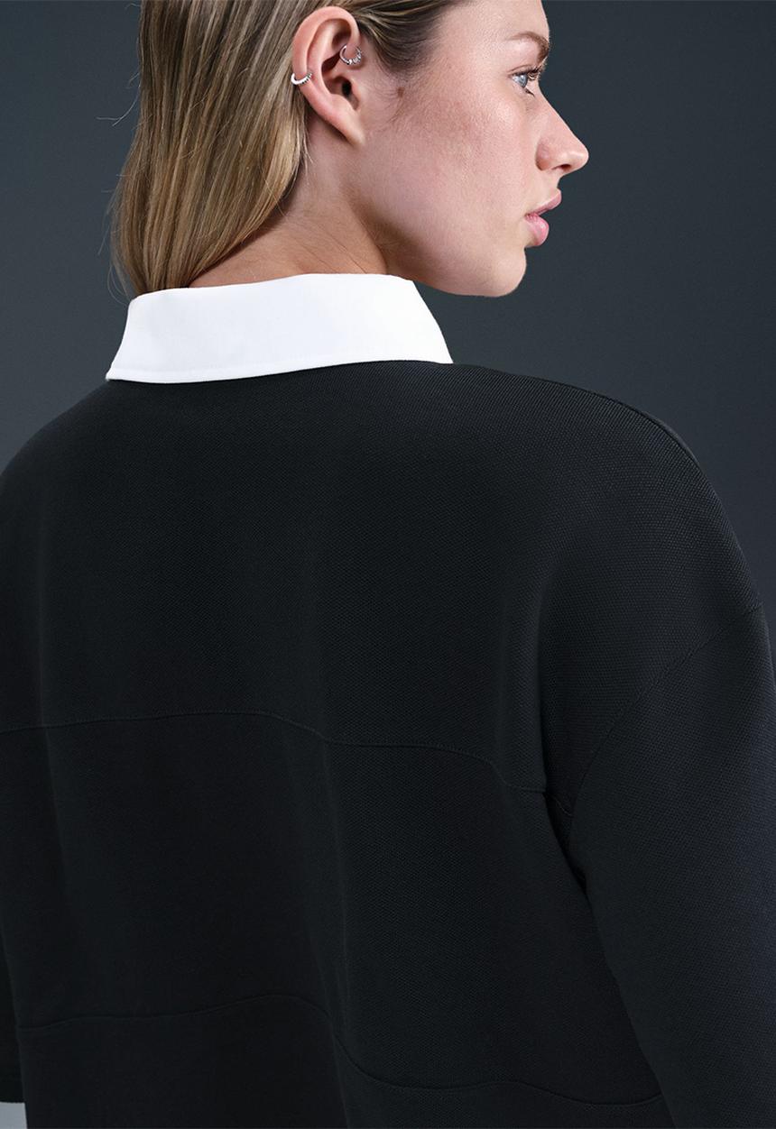 Nike - Oversized Short-Sleeve Polo Top