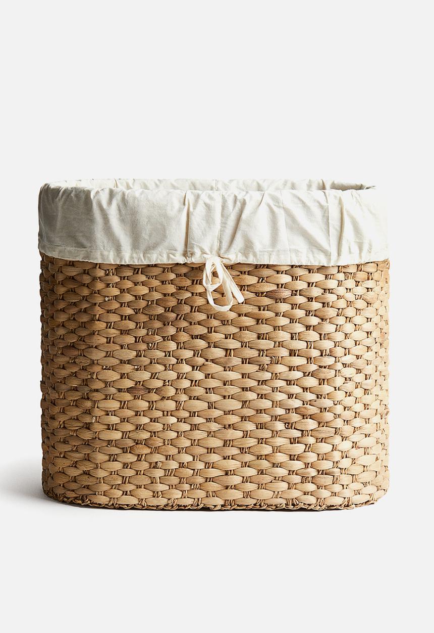 H&M - Straw laundry basket - beige